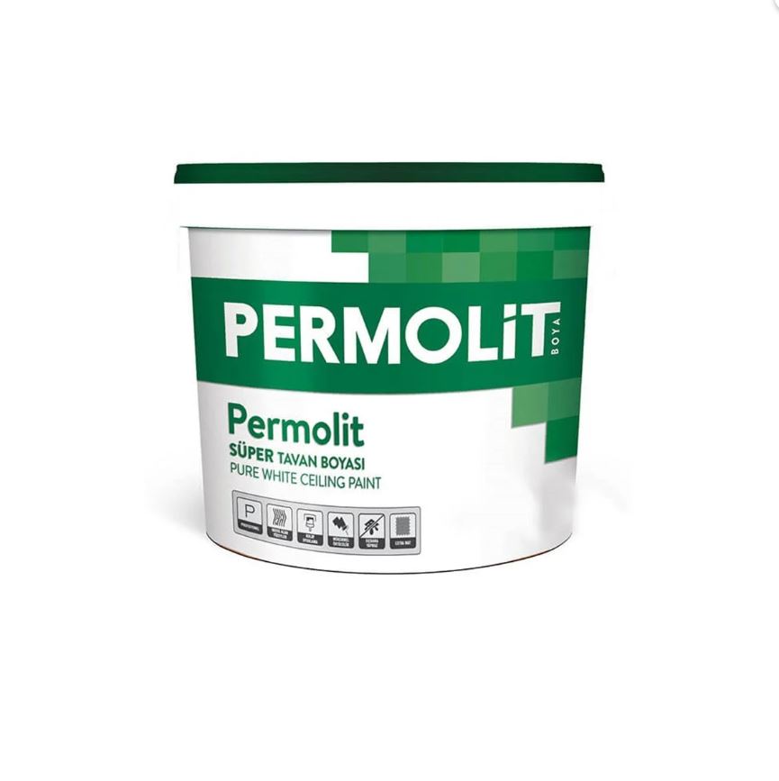 Permolit Süper Tavan Boyası 17,5 Kg