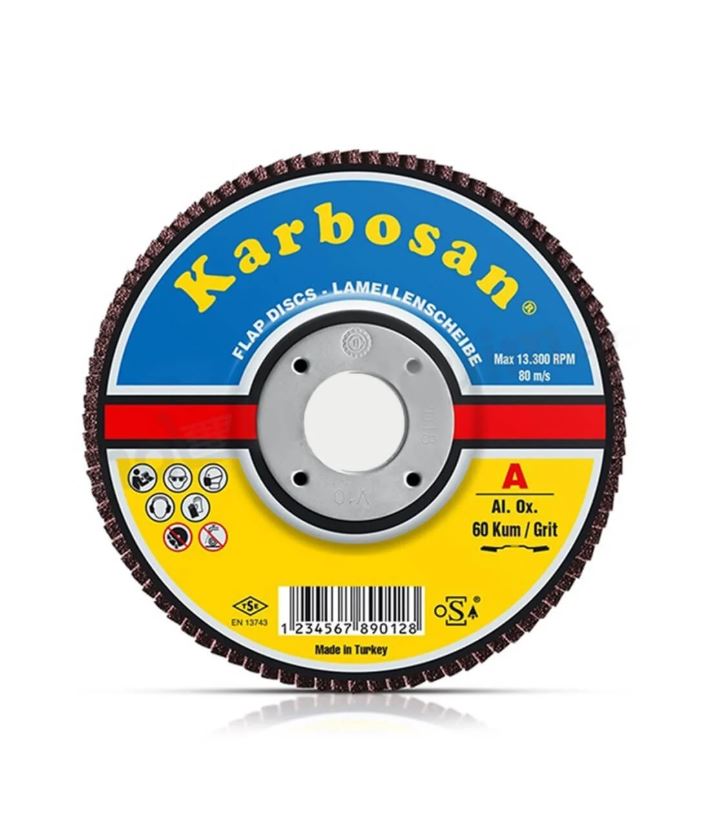 Karbosan Flap Disk 115X22.23Mm 80 Kum 82985