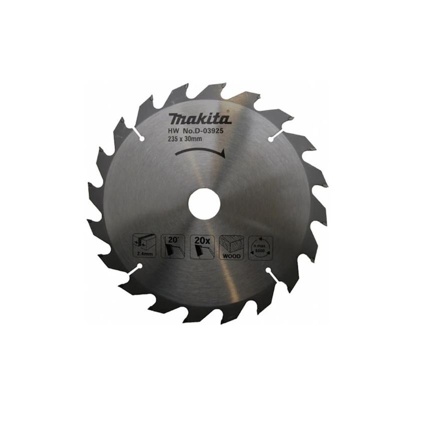 Makita D-03925 235x2.4x30mm Daire Testere 20 Diş